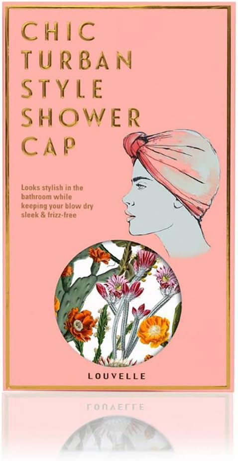 Louvelle - Dahlia Shower Cap (Cactus Garden Regular Fit)
