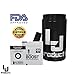 Stash Jars/Curing Jar Black With Humidity Pack and Paper Sensor for Herb and Spice 1 oz (500ml) with Airtight Seal to Keep Fresh Discreet Smell and Light Proof Design FDA Approved Plastic