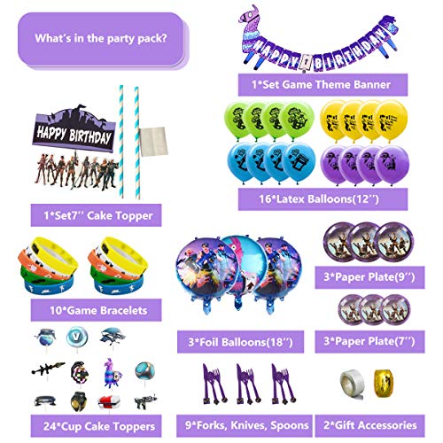 2 Supplies+Birthday+Decorations+Themed+Accessories