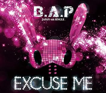 B A P B A P Excuse Me Single Goods F Ltd Japan Version Exclusive Sticker Amazon Com Music