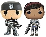 Funko Pop! Games: Gears of War - Marcus Fenix and Kait Diaz - Set of 2 in Bubble Pouches