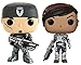 Funko Pop! Games: Gears of War - Marcus Fenix and Kait Diaz - Set of 2 in Bubble Pouches
