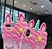 Joyleop Pink Unicorn Case for iPhone 7 Plus 8 Plus,Cartoon Soft Silicone Cute 3D Fun Cover,Kawaii Unique Kids Girls Cases,Fashion Animal Character Skin, Gel Shockproof Shell iPhone 7G/8G Plus + 5.5