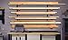 KASTFORCE KF1001 Lumber Storage Rack 6-Level System 110 lbs per Level with Material Stop Holes and Durable Sheet Metal Screws, Wood Rack, Workshop Rack