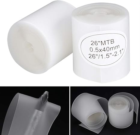 Amazon Co Jp 2個セット 自転車タイヤライナー パンク防止リライナー パンク予防テープ 防水タップアンチフラット 0 5mm厚チューブ プロテクター 四種類サイズ選択可 ポリウレタンポリマー製 穿刺保護 インストール簡単 26インチ ホーム キッチン