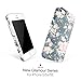 Akna Vintage Floral Pattern Case for iPhone SE 5S 5, Hard Silicon Cover Compatible iPhone 5s/SE/5 (342-U.S)