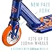 Fuzion X-3 Pro Scooter (2018 Orange & Blue)
