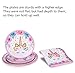 Unicorn Paper Plates and Napkins - Daughters Girls Birthday Party Decorations Unicorn Themed Birthday Party Supplies for Girls Unicorn Party and Baby Shower Decoration, Serves 16 Guests