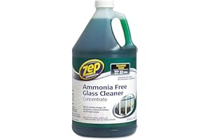 Zep Commercial Glass Cleaner Concentrate - Concentrate Liquid Solution, Green - 1 gal (128 fl oz)
