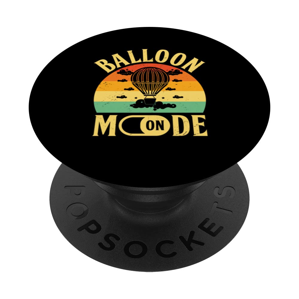 Hot Air Balloon - Hot Air Balloon Ride Ballooning Lover PopSockets Swappable PopGrip