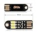 DROK® 5PCS 3LEDS Handy USB Night Light 5V 150mA 6000k Pocket Nightlight with USB Connector and Touch Dimmer Switch Supper Bright White Light Dimmable Lamp for Home Decoration Xmas Gift Camping