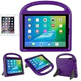 iPad 2/3/4(Old Model) Case for Kids - SUPLIK Durable Shockproof Protective Handle Bumper Stand Cover with Screen Protector for Apple iPad 2nd,3rd,4th Generation, Purple
