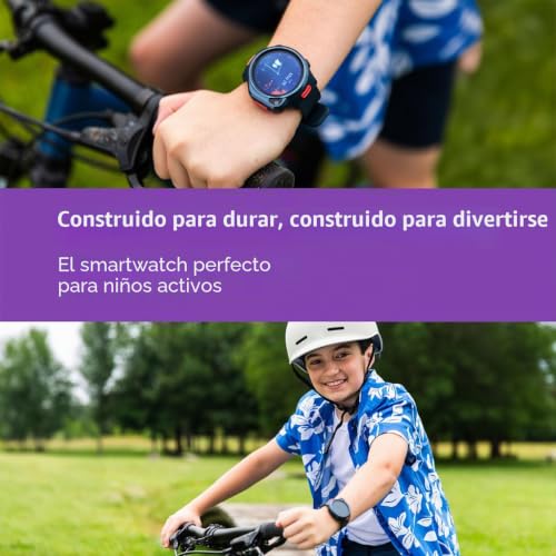 myFirst Fone R2 4G Child Smart Watch with GPS Locator, Video Calls, Messages, 5MP Camera, School Mode, SOS Button, eSIM and Parental Control