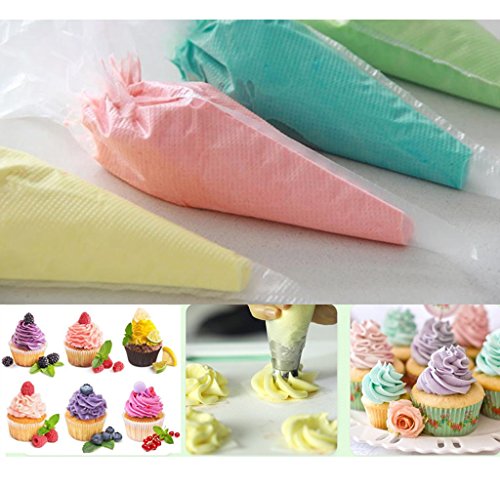 image for YOTIPP Thickened 100pcs/set Disposable Pastry Bag Icing Piping Bag Cak