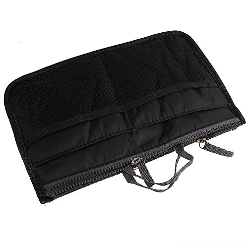 Eforstore Travel Makeup Insert Handbag Organiser Tidy Cosmetic Pocket Purse Zipper Bag Toiletry Bags for Women Men Girls Boys Kids Adults Teens - Thumbnail 4