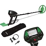 Treasure Cove Metal Detector Waterproof Metal Detectors Starter Kit with Pinpointer & Discrimination Mode & 10-year Warranty - Model TC-1018