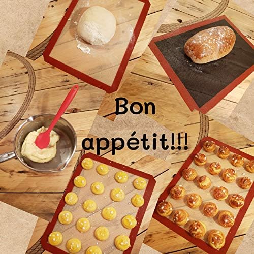 all-in-cuisine Kit de pâtisserie, Tapis Silicone et ustensiles, pour être Un Vrai pâtissier et Faire Plaisir aux Enfants, grâce à ce Tapis de Cuisine réutilisable Fini la Feuille de Cuisson Papier. - Cuisine A Vivre all-in-cuisine Kit de pâtisserie, Tapis Silicone et ustensiles, pour être Un Vrai pâtissier et Faire Plaisir aux Enfants, grâce à ce Tapis de Cuisine réutilisable Fini la Feuille de Cuisson Papier.