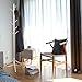 Clewiltess Wooden Tree 8 Hooks Coat Rack Stand, Hallway/Entryway Coat Hanger Stand for Clothes, Suits, Accessories,Super Easy Assembly (White)