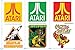 Popfunk Atari Classic Video Games Collectible Stickers with Centipede, Missle Command and Crystal Castles