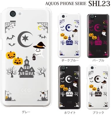 Amazon ポップ ホーンテッド ゴーストタウン ダークブルー Au Aquos Phone Serie Shl23 ケース カバー Plus S ケース カバー
