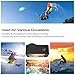 Campark X30 Native 4K 60fps Action Camera 20MP with EIS Anti Shake Touch Screen WiFi Waterproof Camera 40m with 2 1350mAh Batteries, 1 Charger and Mounting Accessories