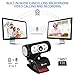 HD Webcam, Sea Wit 720p USB PC Web Camera with Microphone LED Light For Computer Laptop, Video Calling and Recording Streaming Cam For Skype Facebook Youtube, Compatible For Windows Mac