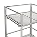 Seville Classics 4-Tier Mesh Square Tower Shelving