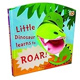 Toy Meadow Kids Little Dino Learns to Roar Hand Puppet Book