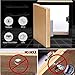 WOOCH RFID Lock,Electronic Cabinet Lock for Wooden Hidden Cabinet Drawer, RFID Card/Tag Entry（2 Pack）