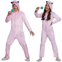 DISGUISE Grookey Pokemon Kostüm – Hooded Jumpsuit, Grün, Kapuze Mit Stick, Inkl. Schwanz, Offizielles Nintendo Produkt