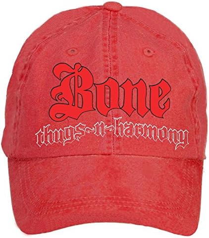 Shkdg Cotton Bone Thugs N Harmony Logo Men's Adjustable Washable Baseball Cap