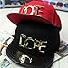 OutTop Unisex Embroidery Letter Baseball Cap Snapback Caps Hip Hop Hats (DOPE_Black)