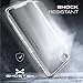 Ghostek Cloak 3 Military Drop Tested Shockproof Slim Clear Case for iPhone 8 & iPhone 7 (Red)