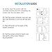 Henoda 12 Pack Resistant Screen Protector for Fitbit Charge HR / Fitbit Charge Wireless Activity Wristband