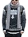 Match Men's Knit Cashmere Wool Long Scarf #SC51