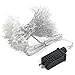 Lyhope Star String Lights, Low Voltage Twinkle Star Fairy Christmas Lights 100 LED 42.8ft Waterproof 29V UL Certified Adapter for Indoor & Outdoor, Party, Wedding and Holiday Decorations (Warm White)