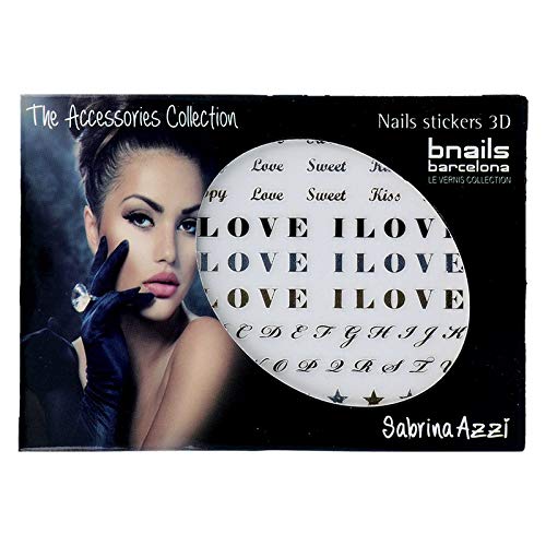 SABRINA AZZI Sabrina Bnails Deco Stickers I Love You (100) Standard Unique