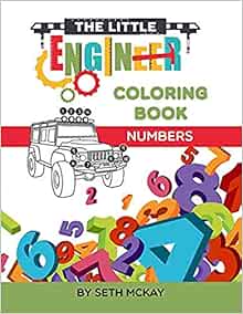 Amazon.com: The Little Engineer Coloring Book: Numbers: Fun and