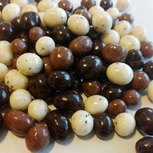 Chocolate Covered Espresso Beans Coffee Tricolor Candy 1/2 lb to 10 lbs (2 lb - 32 oz)