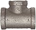 Anvil 8700121950 Malleable Iron Pipe Fitting, Reducing Tee, 1-1/4
