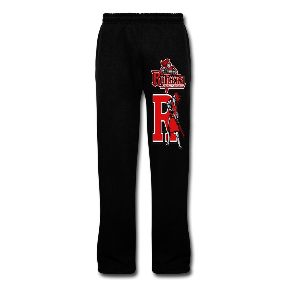WYBU Men's Rutgers Sweatpants Black US 