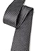 Origin Ties Handmade Silk Skinny Tie Crossed Textured with Pin Dots Fashion Necktie