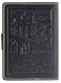 Villini - Leather US Passport Holder Cover RFID Blocking ID Card Wallet - Travel Case (Black Vintage)