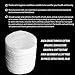 SheCotton Premium Cotton Rounds for Face, Lint-Free Turkish Cotton Pads, Makeup-Nail Polish Remover, (3 Pack 350 Count with Extra Travel Pack)