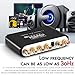 Q100 2.1 Channel Hi-Fi Bluetooth 5.0 Power Amplifier Class D Mini Stereo Audio Amp Speaker Subwoofer Wireless Receiver 80W+40Wx2 Dual DSP (Black)thumb 3