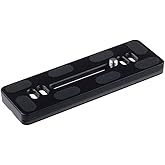 Harwerrel 120mm Quick Release Plate Fits Arca-Swiss Standard for Camera Tripod Ballhead