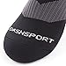 Soccer Socks - Youth Sizes for Kids 3-16 - by DashSport - All Sports Soccer Lacrosse Baseball - Cuff Top - Ankle and Arch Support - Padded Sole