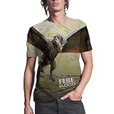 Game of Thrones Fire and Blood Targaryen Dragon Sublimation Mens T-shirt
