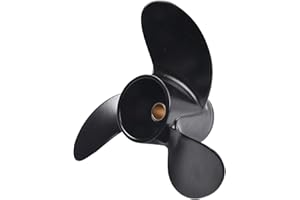 Outboard Propeller 7.8 x 8 Aluminum Boat Propeller 3 Blade Propeller for Mercury Propeller for Tohatsu 4-6 For HP