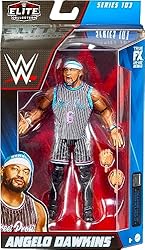 Mattel WWE Angelo Dawkins Elite Collection Action